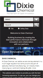 Mobile Screenshot of dixiechemical.com